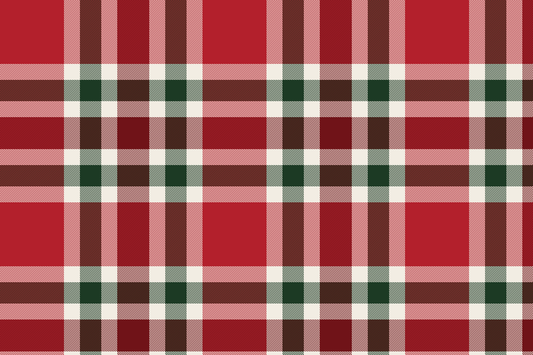 A Tartan Gift-Wrapping Guide — tartan illustration